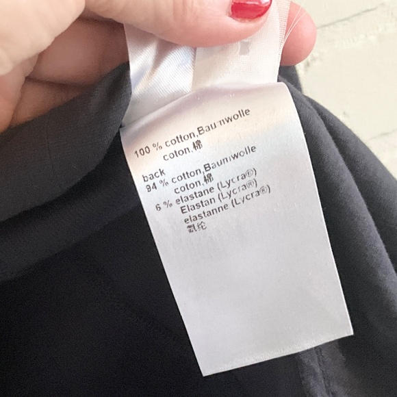 Marc Cain Women’s Jersey Knit Blazer Designer Cotton Stretched Blokecore Sz S - Picture 15 of 16